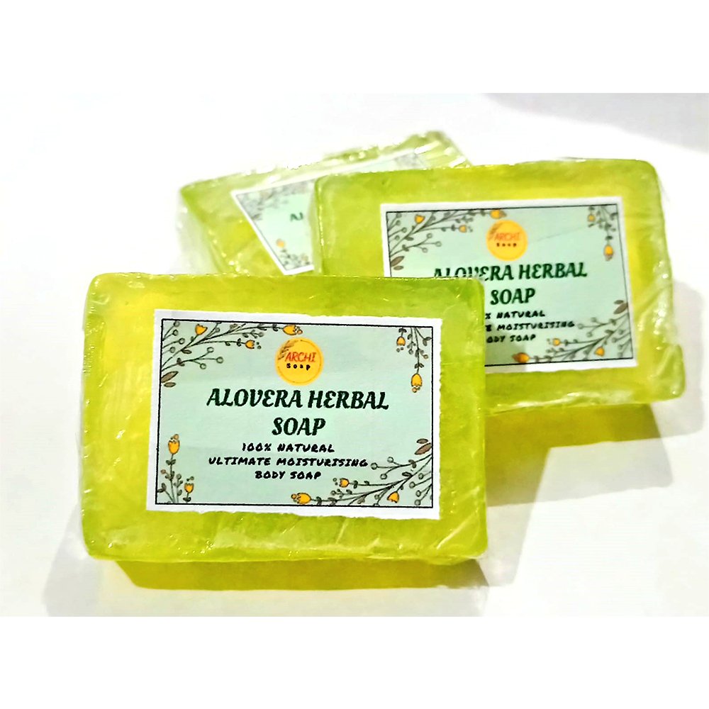 Aloe Vera Herbal Soap - Kreate- Soaps