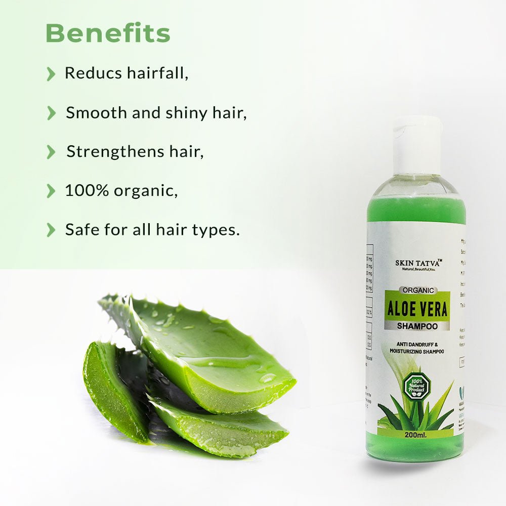 
                  
                    Aloevera Shampoo Anti-Dandruff & Anti-Hairfall (200ml) - Kreate- Shampoos
                  
                