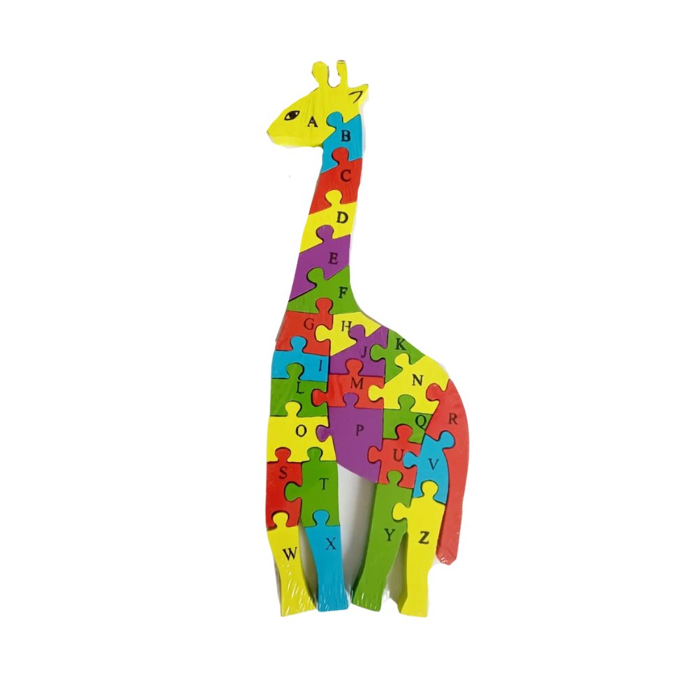 
                  
                    Alphabets & Numbers Puzzle (Giraffe) - Kreate- Toys & Games
                  
                