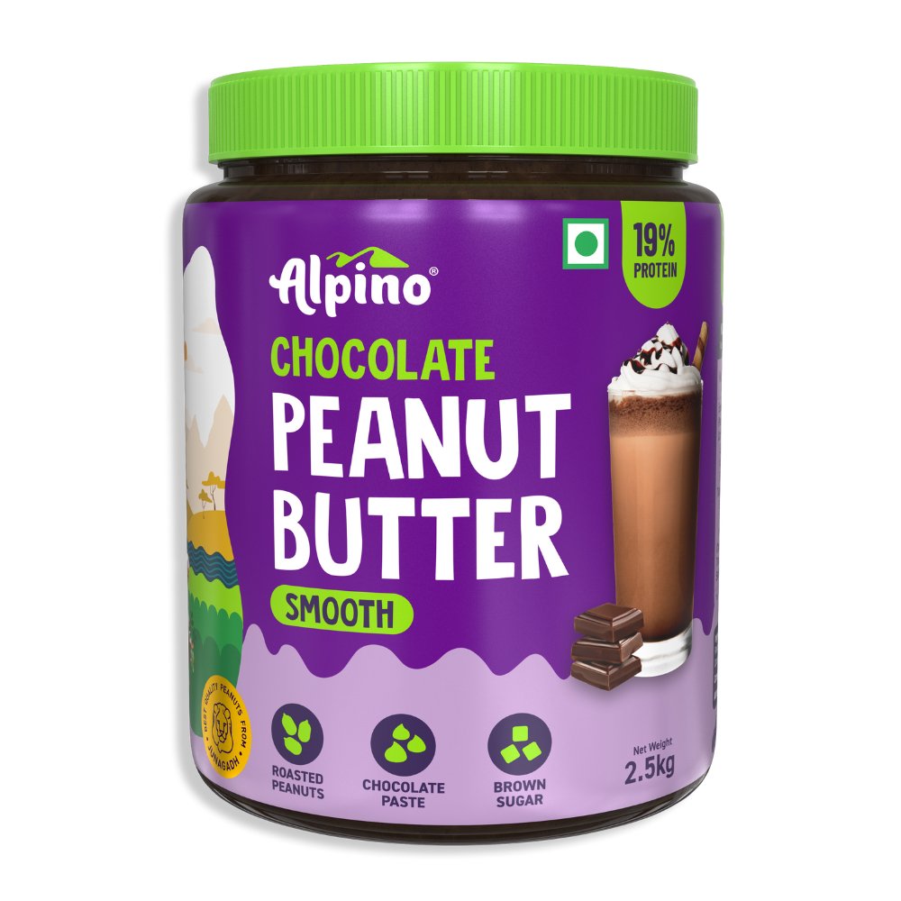 Alpino Chocolate Peanut Butter Smooth - Kreate- Spreads