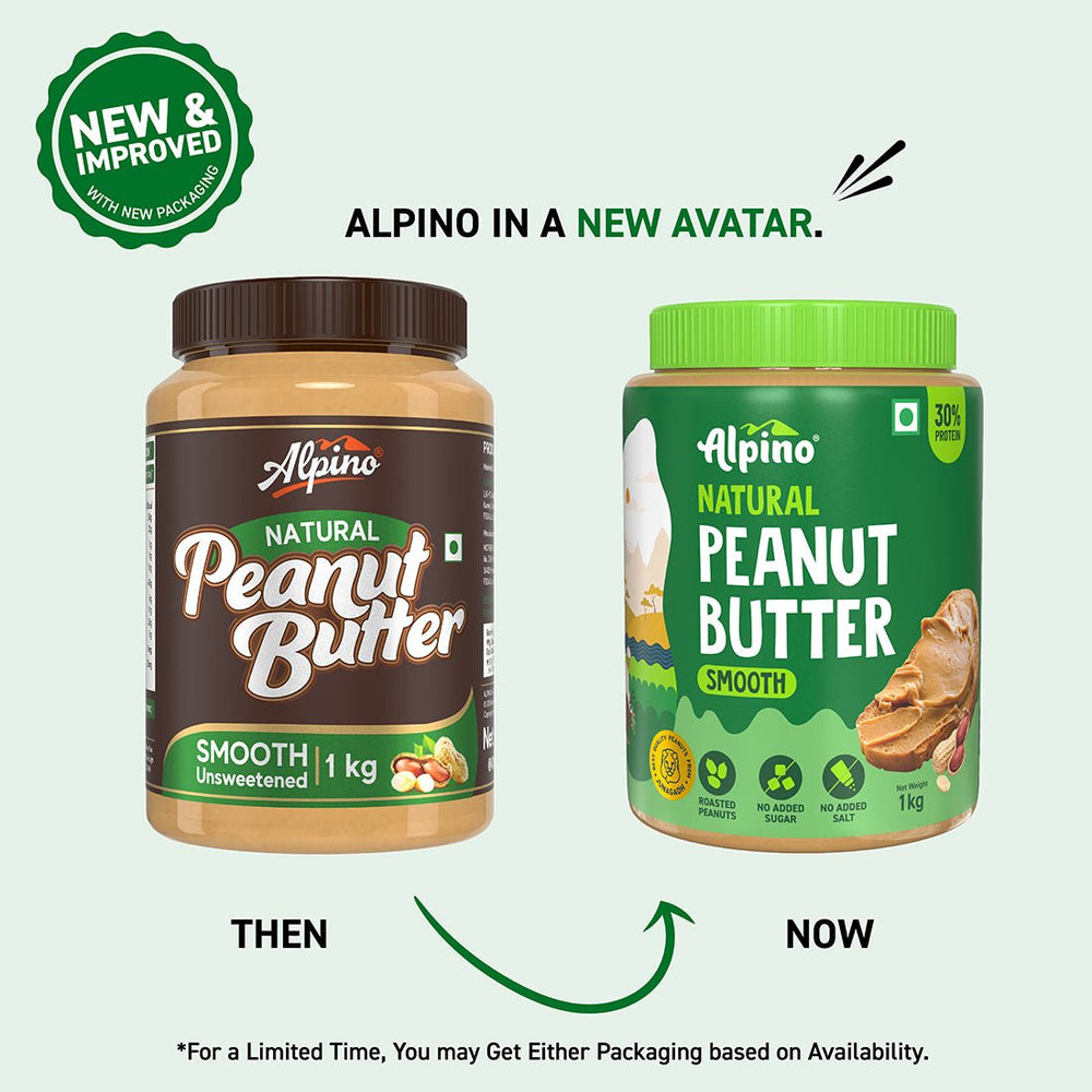 
                  
                    Alpino Natural Peanut Butter Smooth - Kreate- Spreads
                  
                