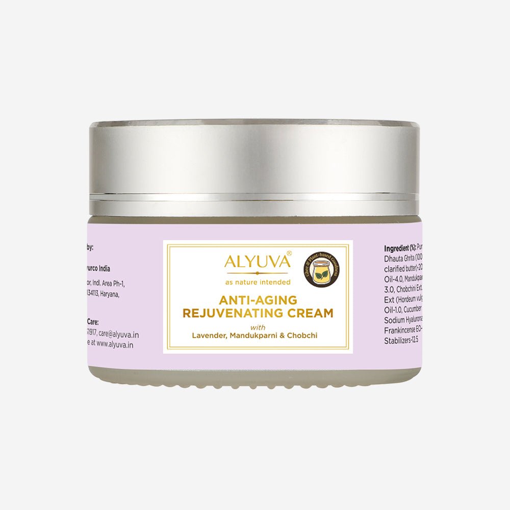 Alyuva Anti-Aging Rejuvenating Cream (25g) - Kreate- Moisturizers & Lotions