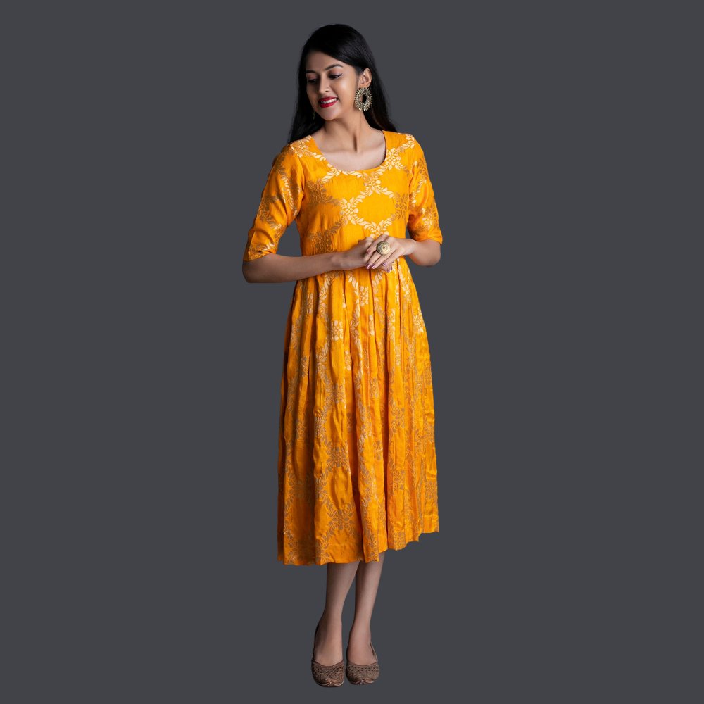 
                  
                    Amber Brocade Dress - Kreate- Dresses & jumpsuits
                  
                