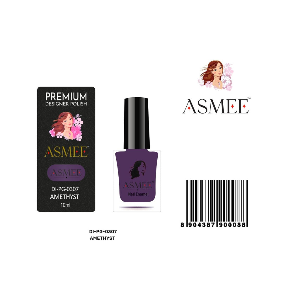 
                  
                    Amethyst-Asmee Premium Gel Nail Polish (10ml) - Kreate- Nails
                  
                