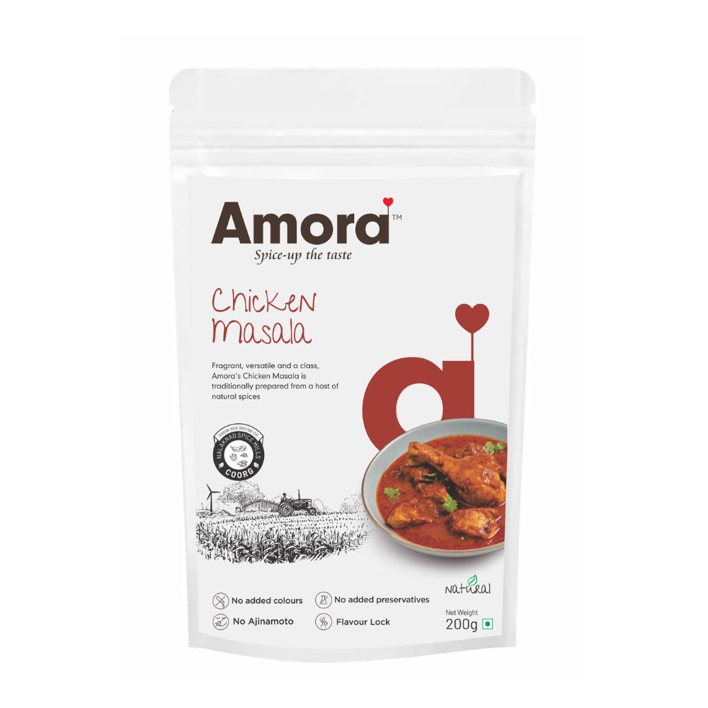 Amora Chicken Masala (200g) - Kreate- Spices & Masalas