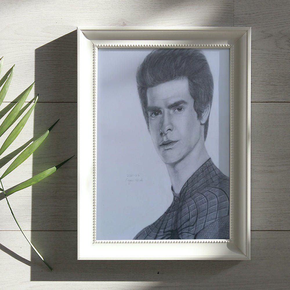 Andrew Garfield Pencil Drawing - Kreate- Painting