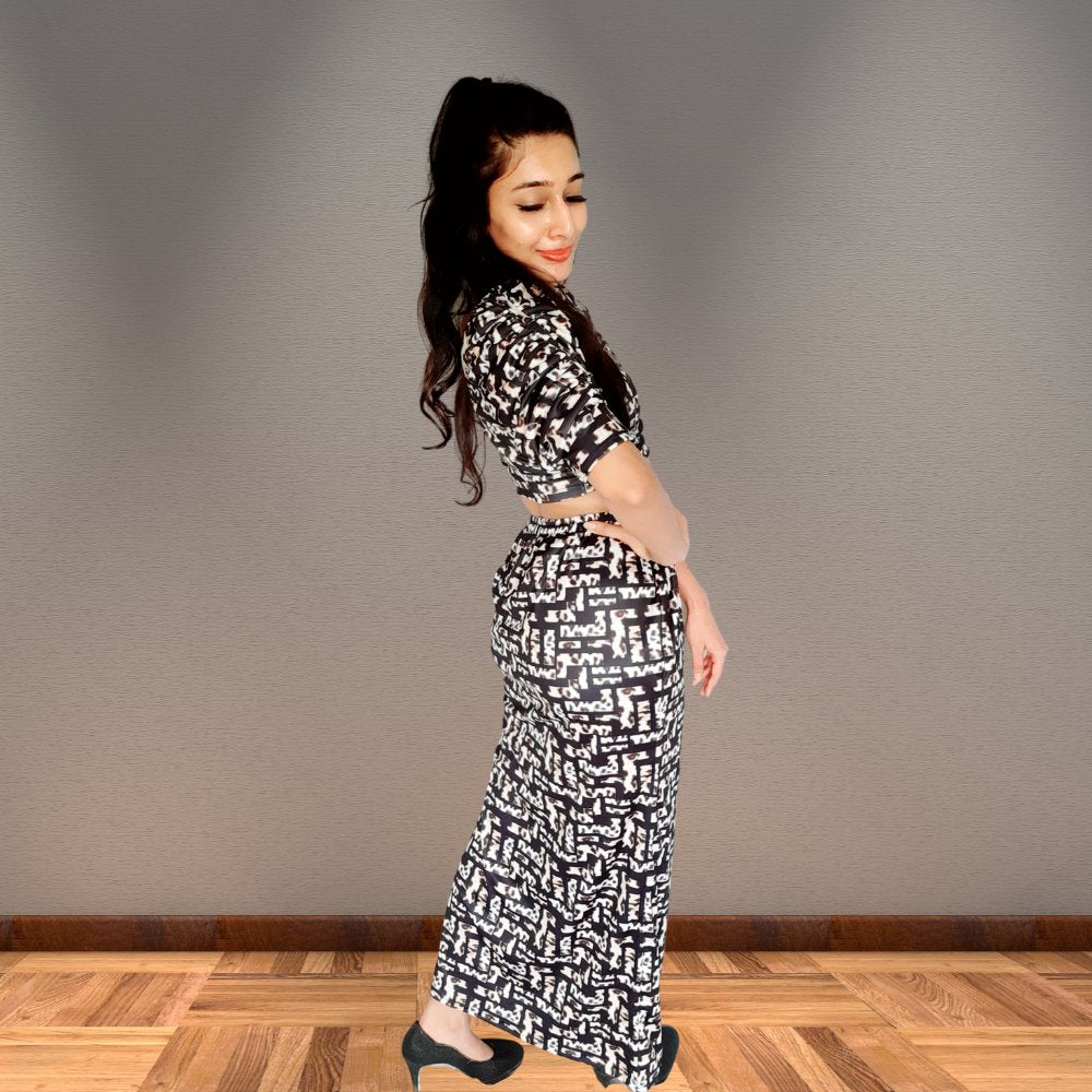 
                  
                    Animal Print Co-ordinate Set - Kreate- Dresses & jumpsuits
                  
                