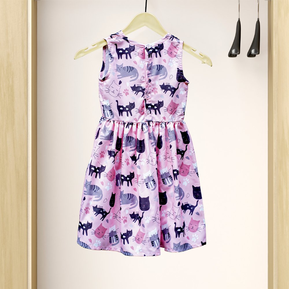 Animal Printed Knotted Dress - Kreate- Dresses & jumpsuits