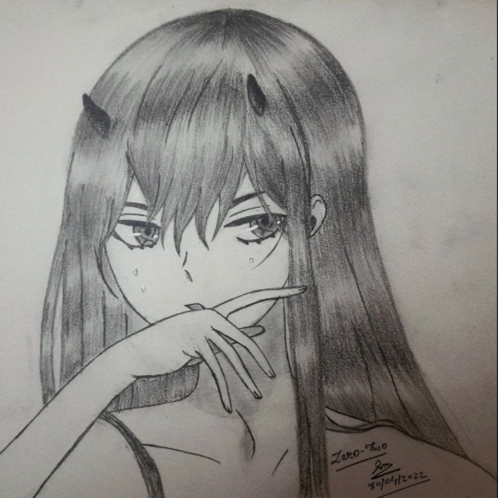 
                  
                    Anime Pencil Sketch Art - Kreate- Painting
                  
                