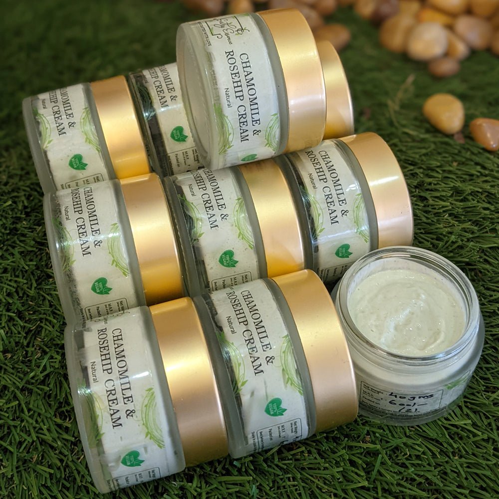 
                  
                    Anti Ageing Chamomile Rose Face Cream (40g) - Kreate- Moisturizers & Lotions
                  
                