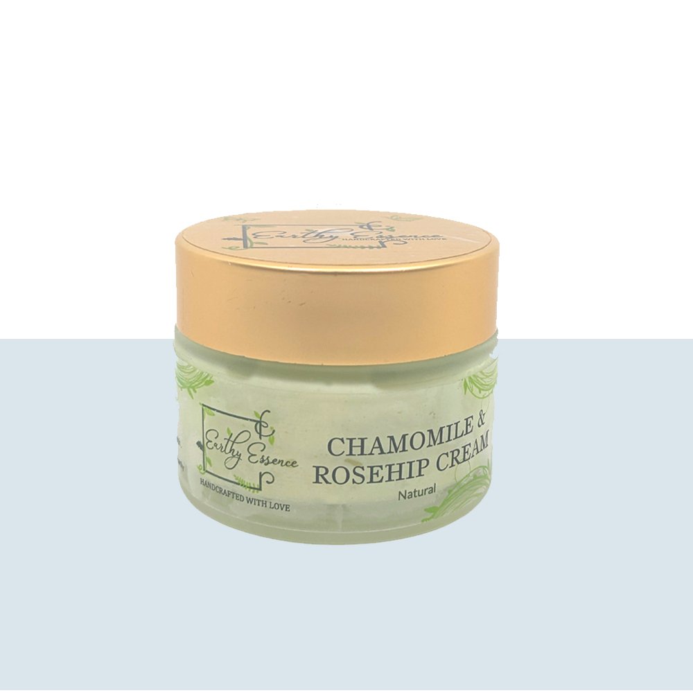 Anti Ageing Chamomile Rose Face Cream (40g) - Kreate- Moisturizers & Lotions