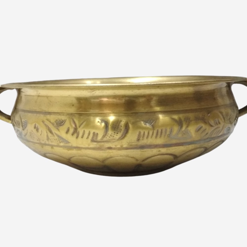 
                  
                    Antique Brass Bowl - Kreate- Table Decor
                  
                