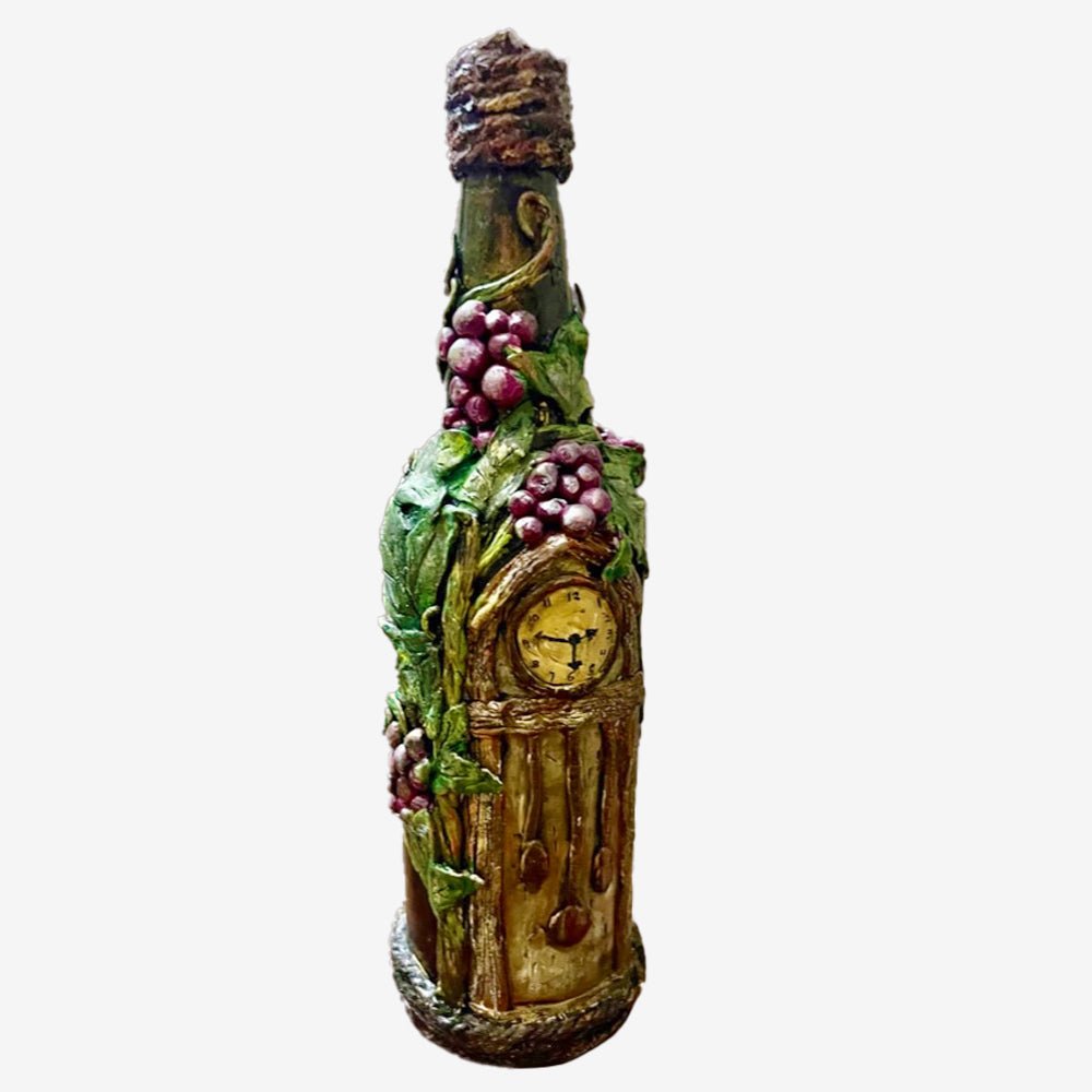 
                  
                    Antique Clock Bottle - Kreate- Table Decor
                  
                