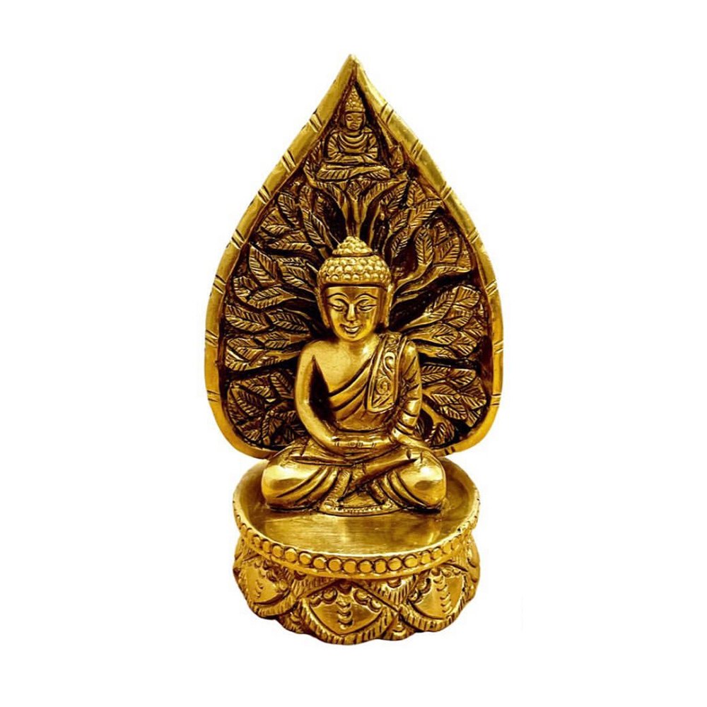 Antique Meditating Buddha - Kreate- Showpieces