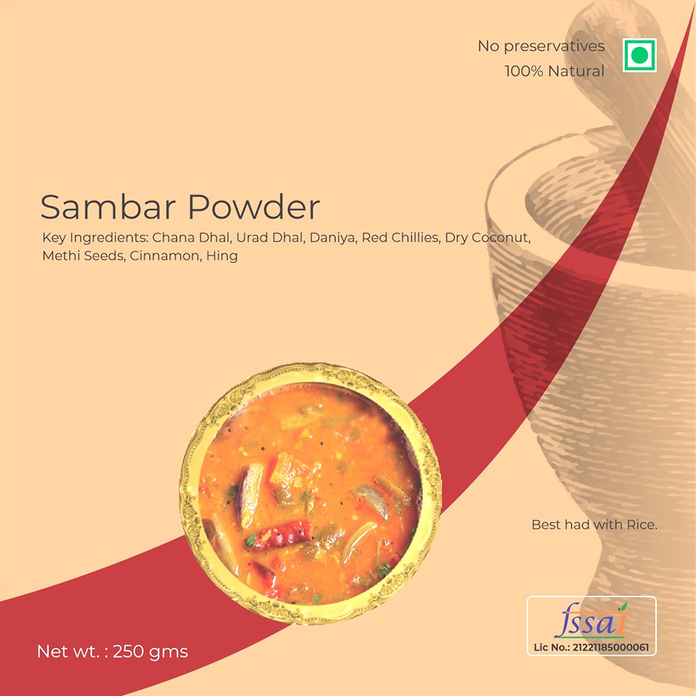 
                  
                    APN Masala Sambar Masala Powder (250g) - Kreate- Spices & Masalas
                  
                