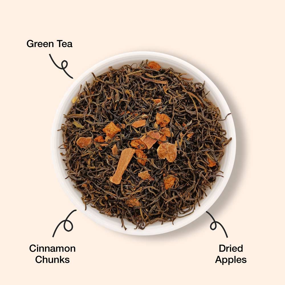 
                  
                    Apple Cinnamon Green Tea (50g) - Kreate- Tea
                  
                