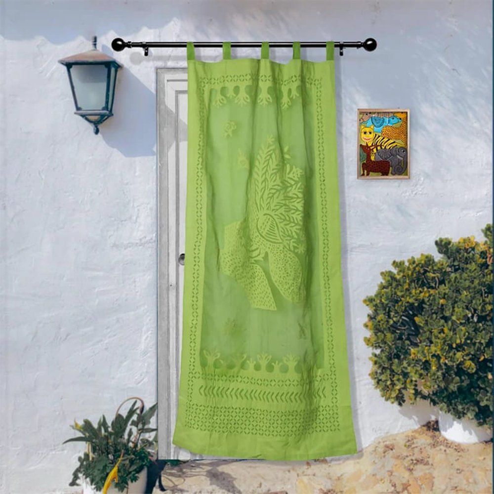 Applique Work Curtains - Kreate- Curtains