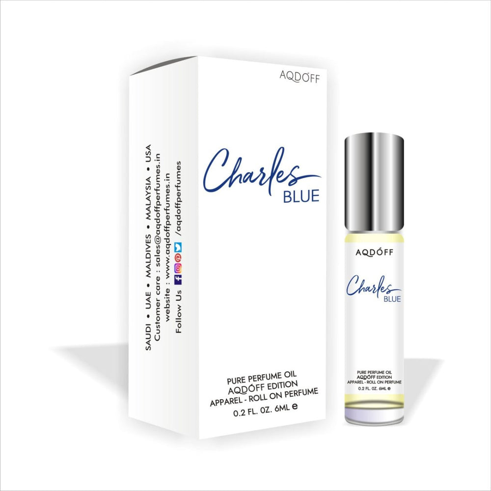 AQDOFF Charles Blue (6ml) - Kreate- Fragrances