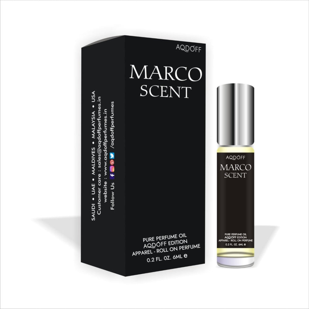 AQDOFF Marco Roll On (6ml) - Kreate- Fragrances