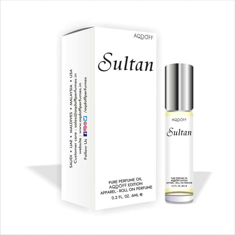 AQDOFF Sultan Roll On (6ml) - Kreate- Fragrances