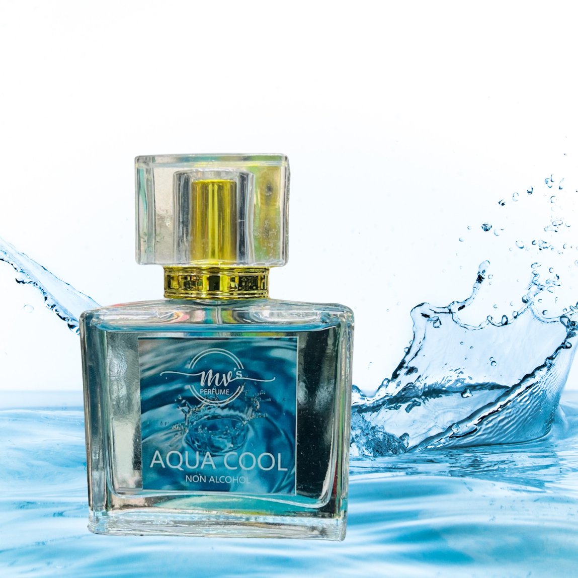 Aqua Cool Non Alcoholic Perfume Spray - Kreate- Fragrances