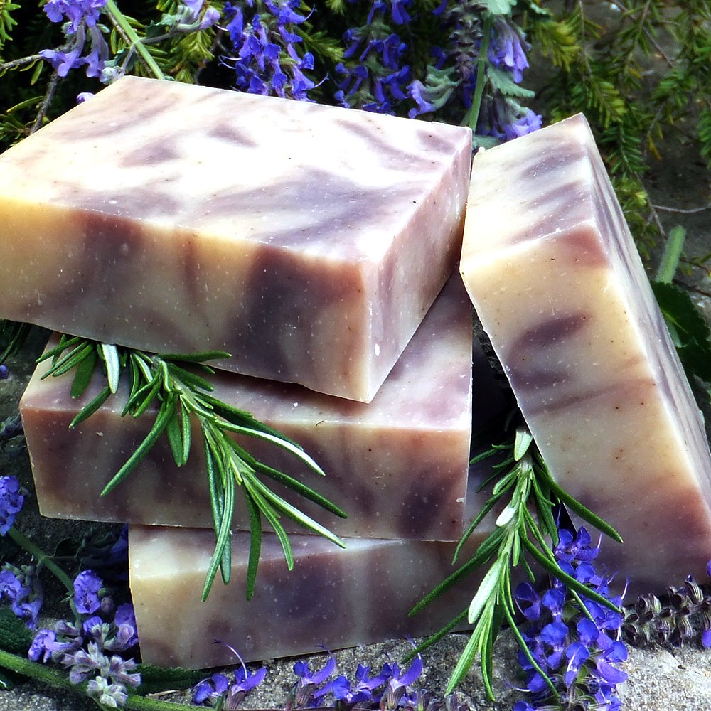 Ardin Organics Goat Milk Lavender Cold Processed Soap - Kreate- Soaps