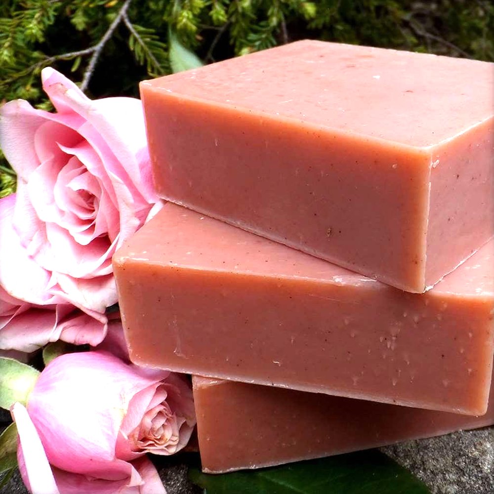 Ardin Organics Rose Almond Soap - Kreate- Soaps