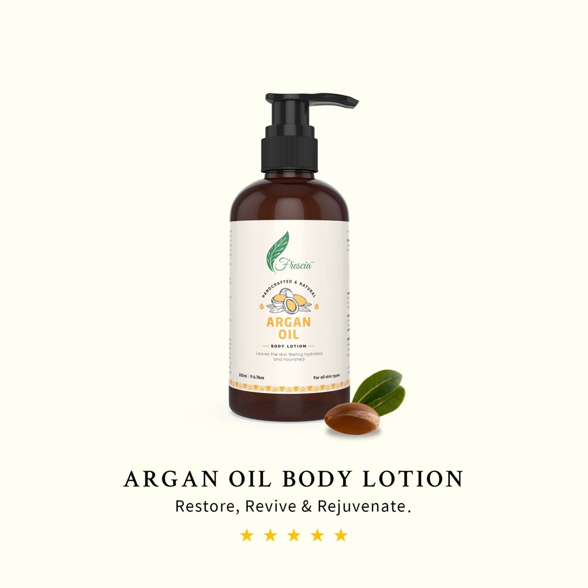 
                  
                    Argan Oil Body Lotion (200ml) - Kreate- Moisturizers & Lotions
                  
                