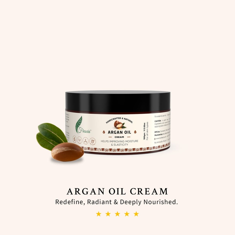 Argan Oil Cream (100g) - Kreate- Moisturizers & Lotions