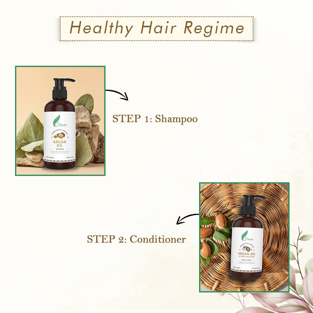 
                  
                    Argan Oil Haircare Combo (500ml) - Kreate- Shampoos
                  
                