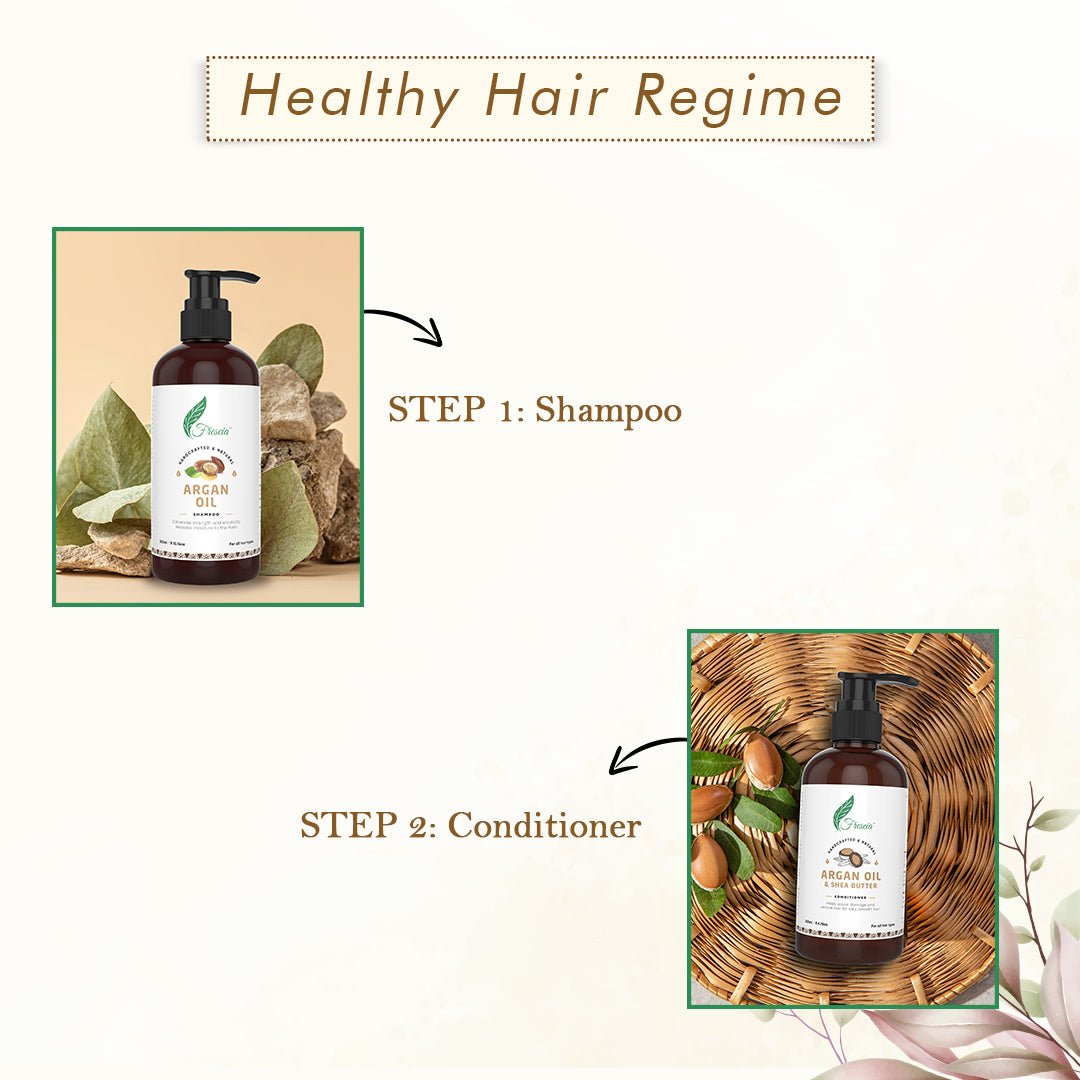 
                  
                    Argan Oil Haircare Combo (500ml) - Kreate- Shampoos
                  
                