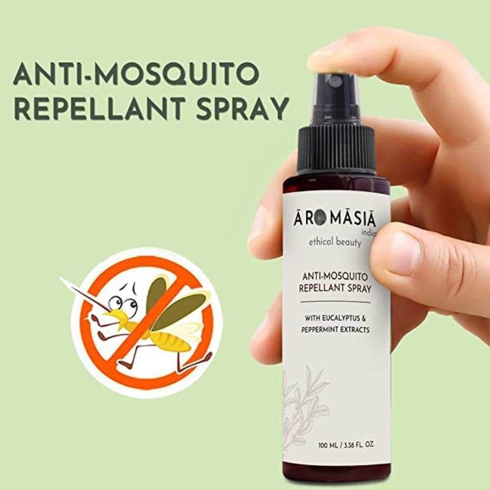 
                  
                    Aromasia Natural Mosquito Repellent Spray (100ml) - Kreate- Repellents
                  
                