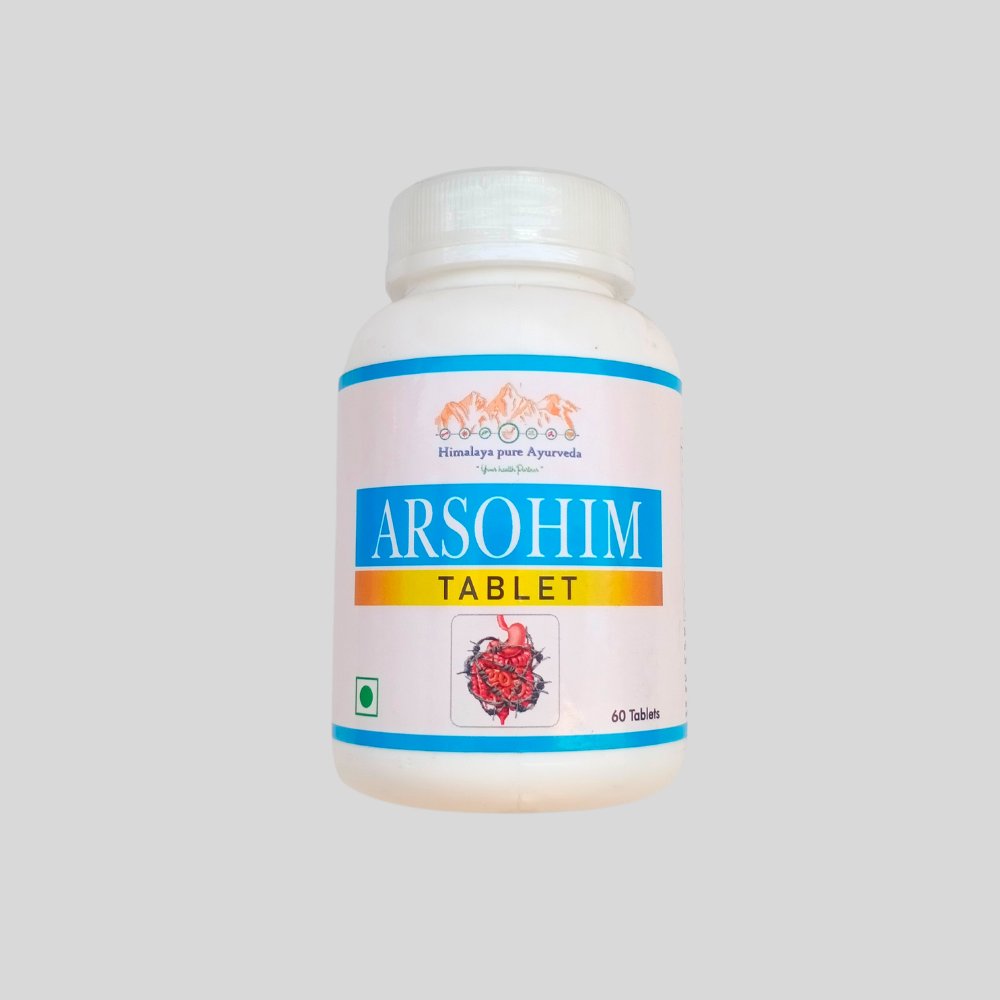 Arshohim - Piles Care (60 Tablets) - Kreate- Pain Relievers