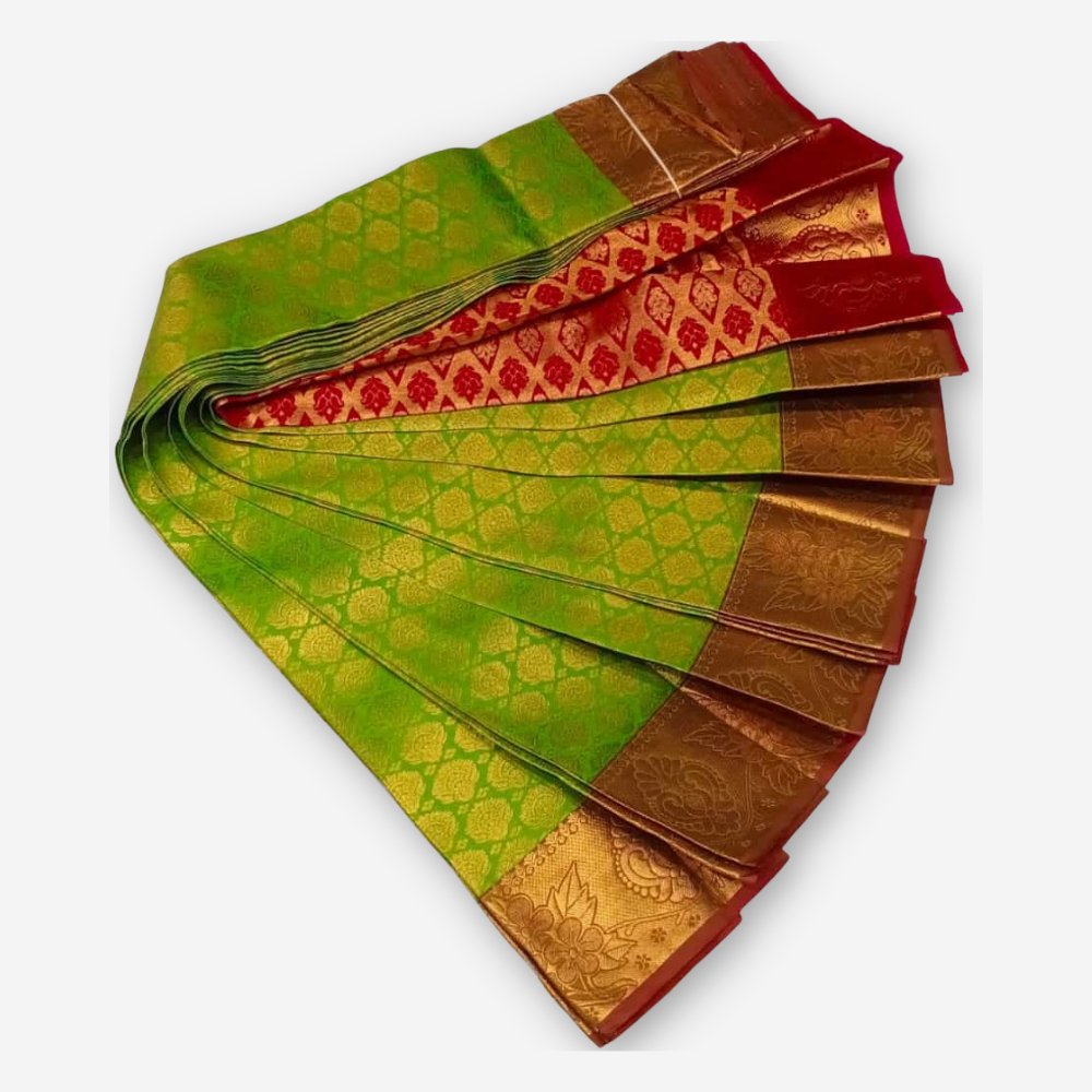 Art Silk Saree - Kreate- Sarees & Blouses