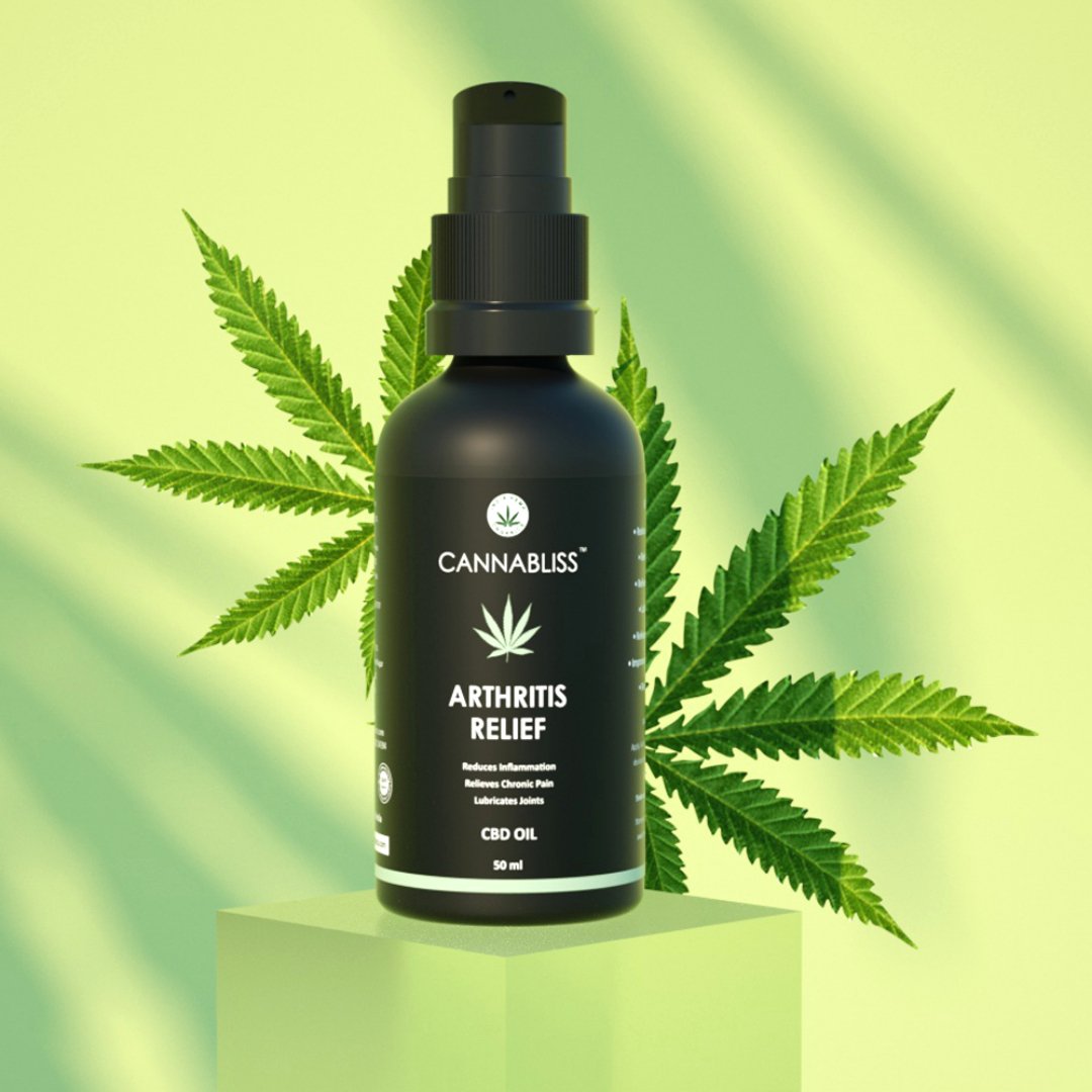 
                  
                    Arthritis Relief CBD Oil (100 ml) - Kreate- Pain Relievers
                  
                