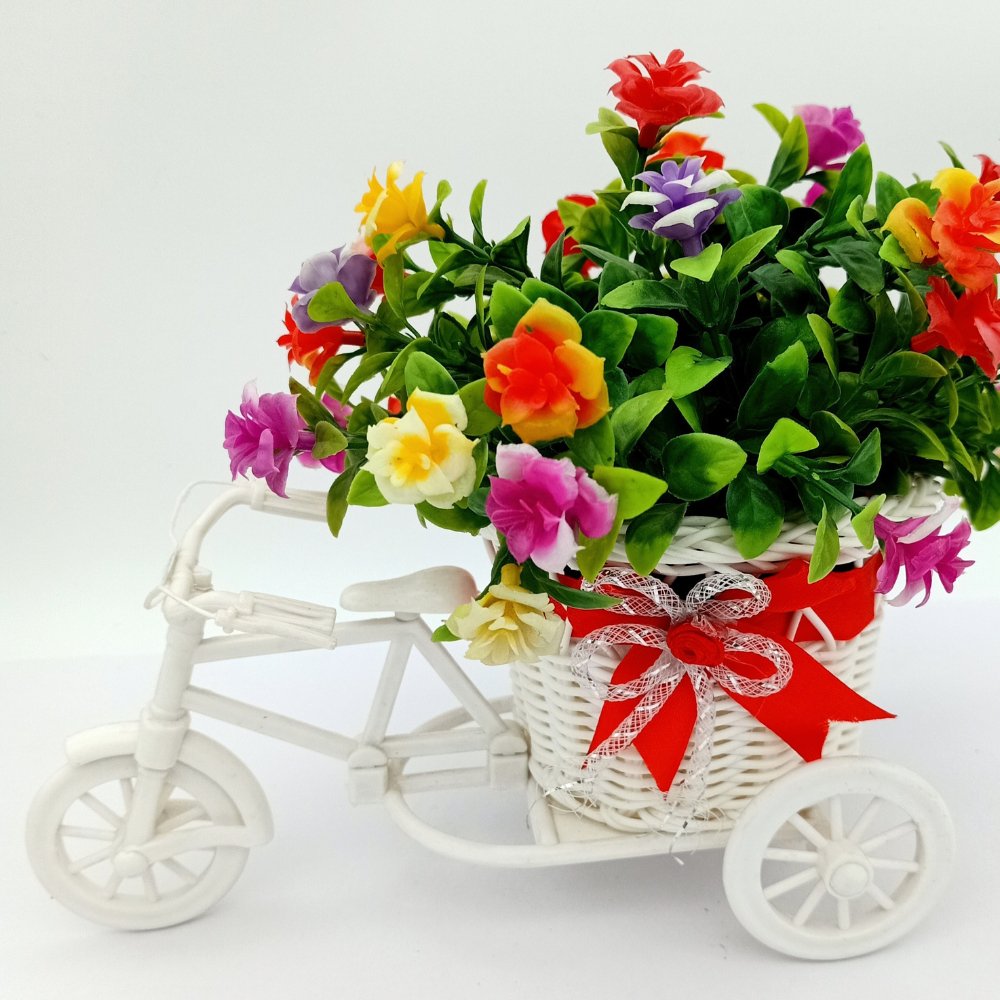 Artificial Colourful Flower Arrangement - Kreate- Table Decor