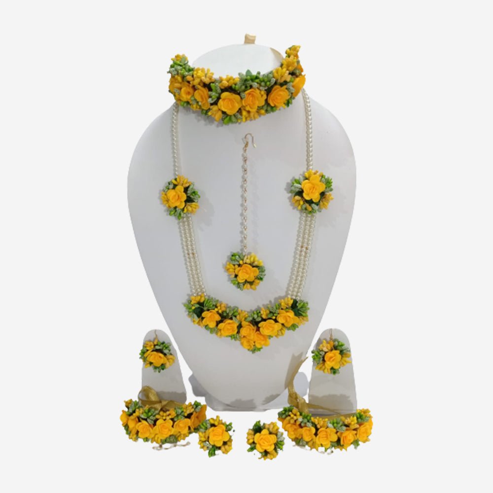 Artificial Flower Jewellery - Kreate- Jewellery Sets