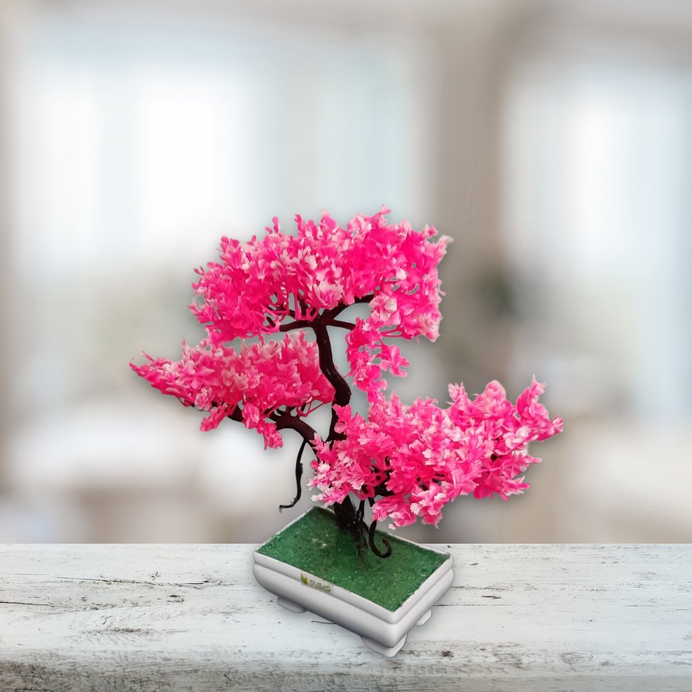 
                  
                    Artificial Pink Bonsai Plant - Kreate- Plants
                  
                