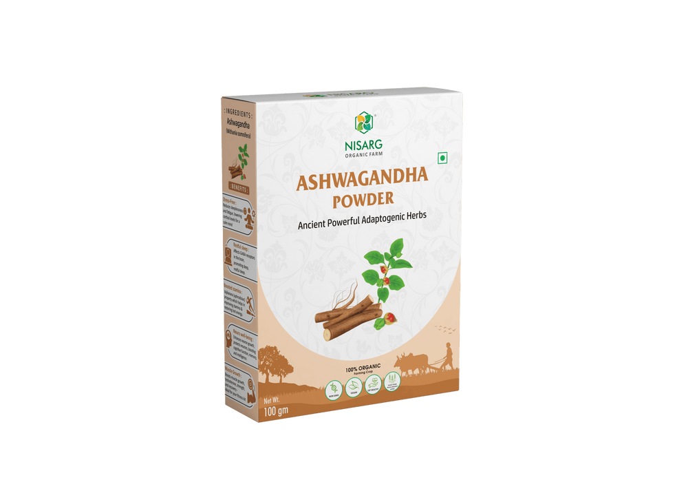 Nisarg Organic Farm Ashwagandha Root Powder