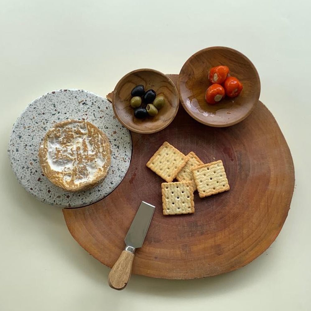 Askew Terrazzo Platter - Kreate- Table Decor