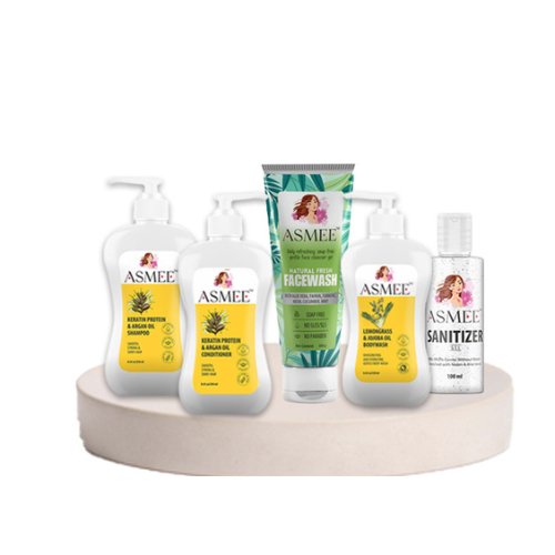 ASMEE Cosmetic Hamper - Kreate- Shampoos