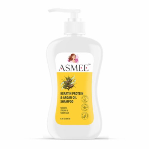 Asmee Keratin Protein & Argan Oil Shampoo (250ml) - Kreate- Shampoos