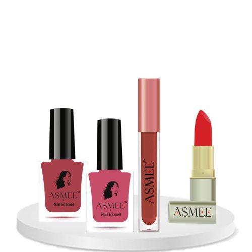 ASMEE Lipsticks and Nail Polish Hamper - Kreate- Nails