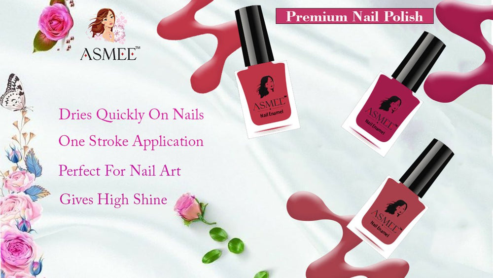 
                  
                    Asmee Nail Polish Combo - Kreate- Nails
                  
                