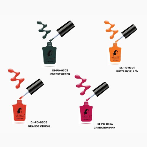 
                  
                    ASMEE Premium Nail Polish (Pack of 4) - Kreate- Nails
                  
                