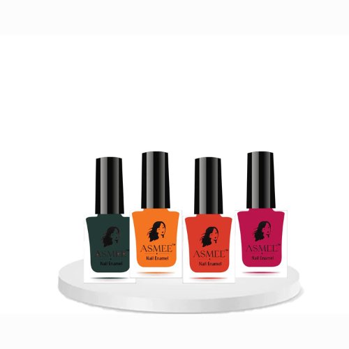 ASMEE Premium Nail Polish (Pack of 4) - Kreate- Nails