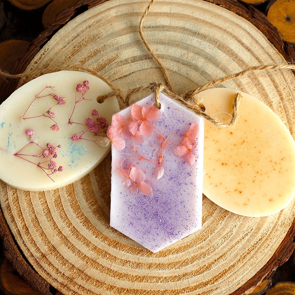 
                  
                    Aura Freshener Soya Wax Sachet (Pack of 3) - Kreate- Fresheners
                  
                