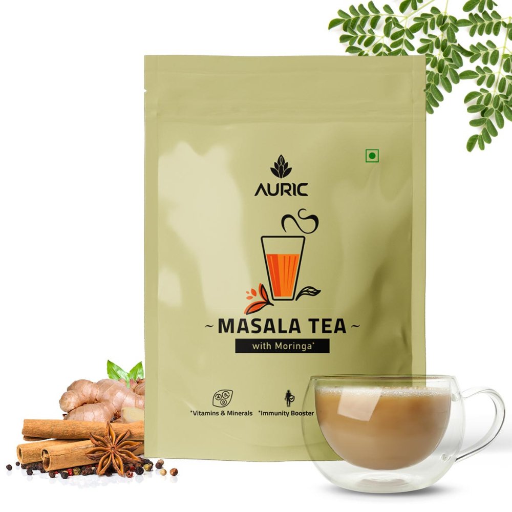 Auric Masala Chai with Moringa (250g) - Kreate- Tea