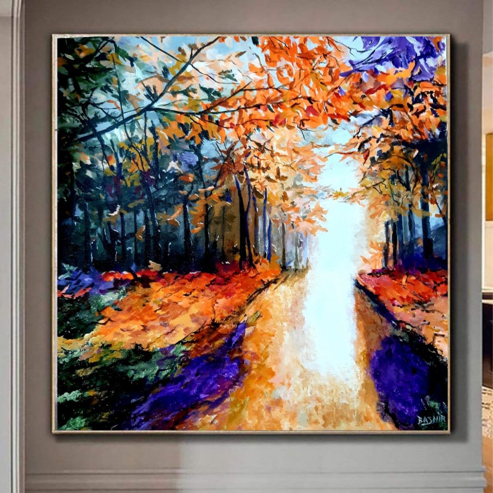 
                  
                    Autumn Forest Painting - Kreate- Painting
                  
                
