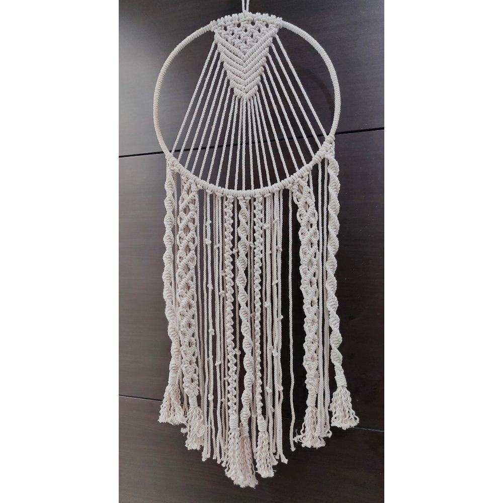 
                  
                    Ayoni Decor Macrame Round Wall Hanging - Kreate- Wall Decor
                  
                